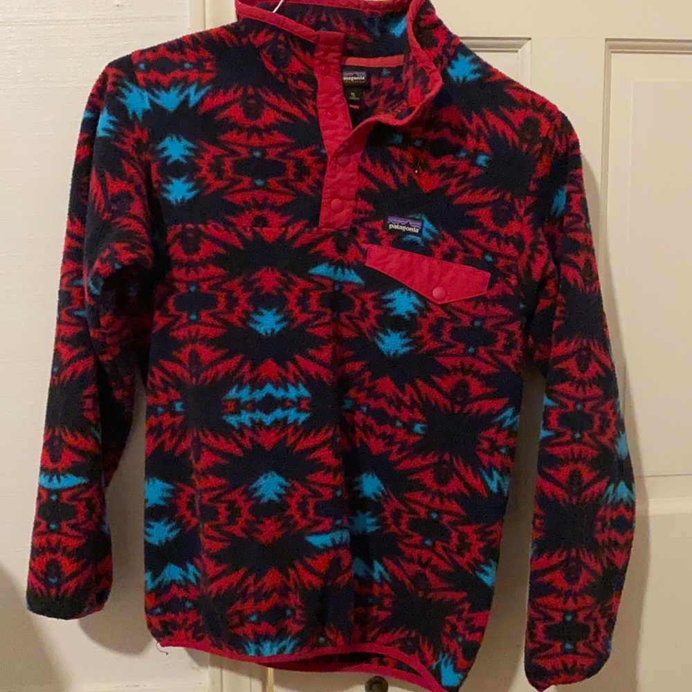 Blue and pink Patagonia